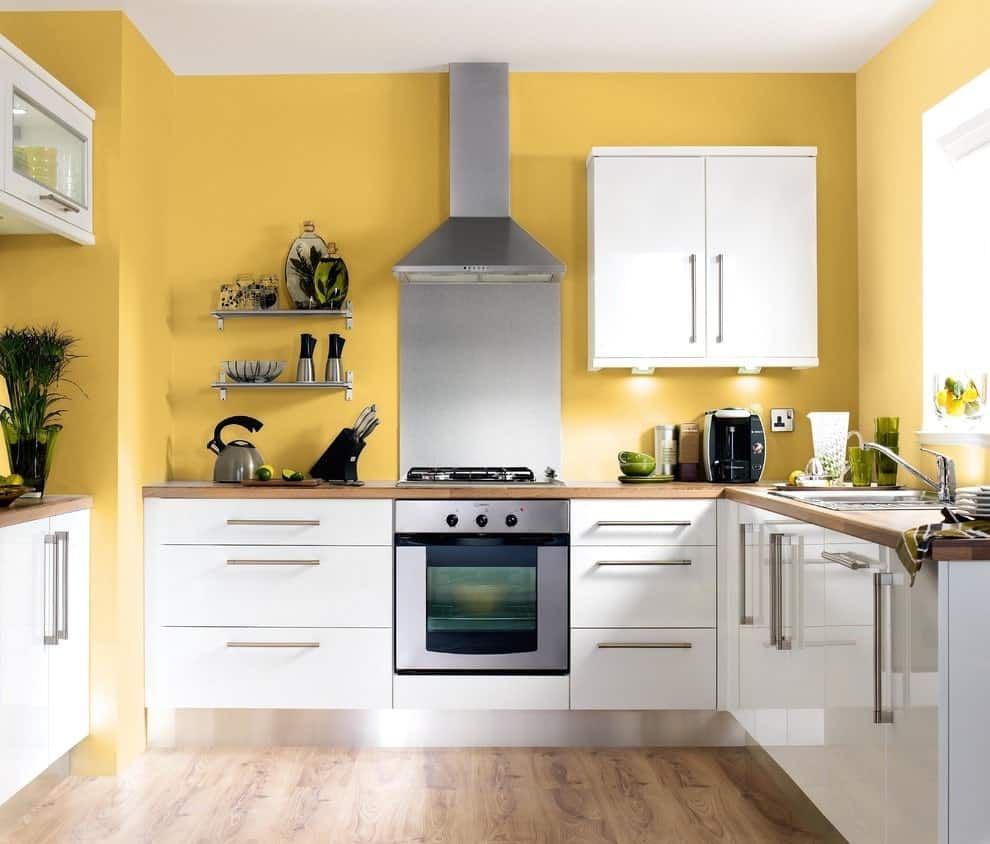 Yellow kitchen walls, designing a kitchen with yellow walls can create a bright, cheerful, and inviting space that energize