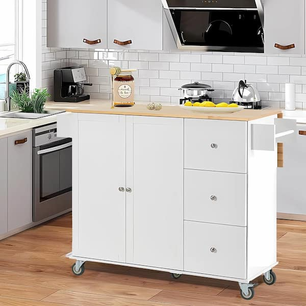 kitchen island with stove top