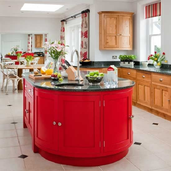 Round island kitchen