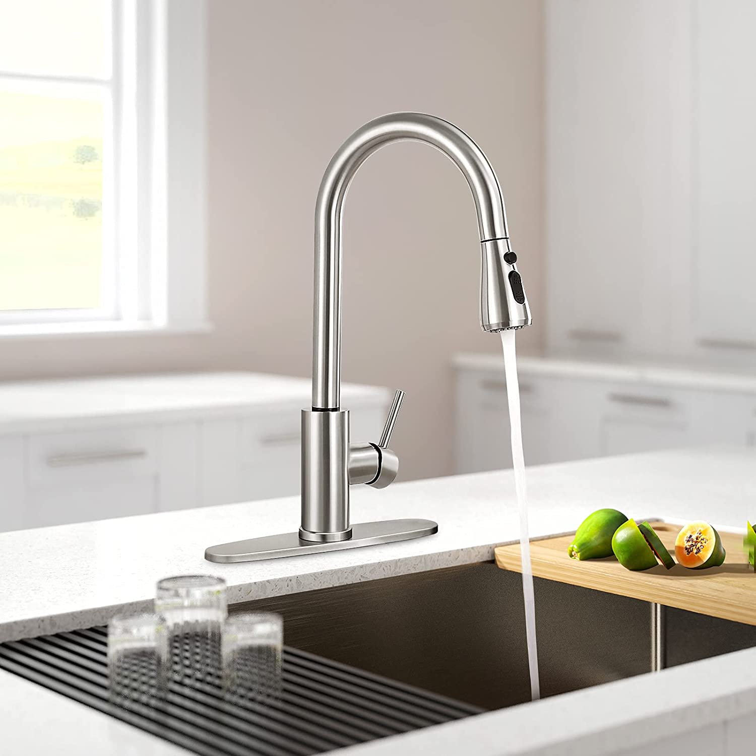 How to replace kitchen sink  faucet?