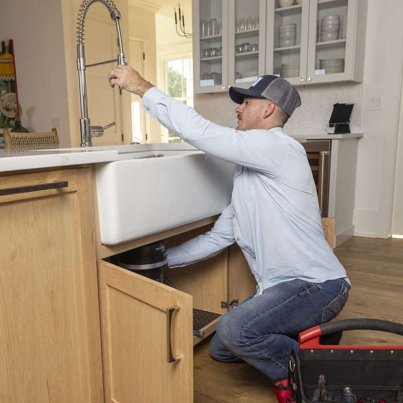 kitchen sink is clogged