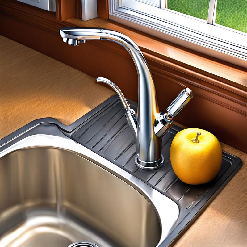 low water pressure in kitchen sink only