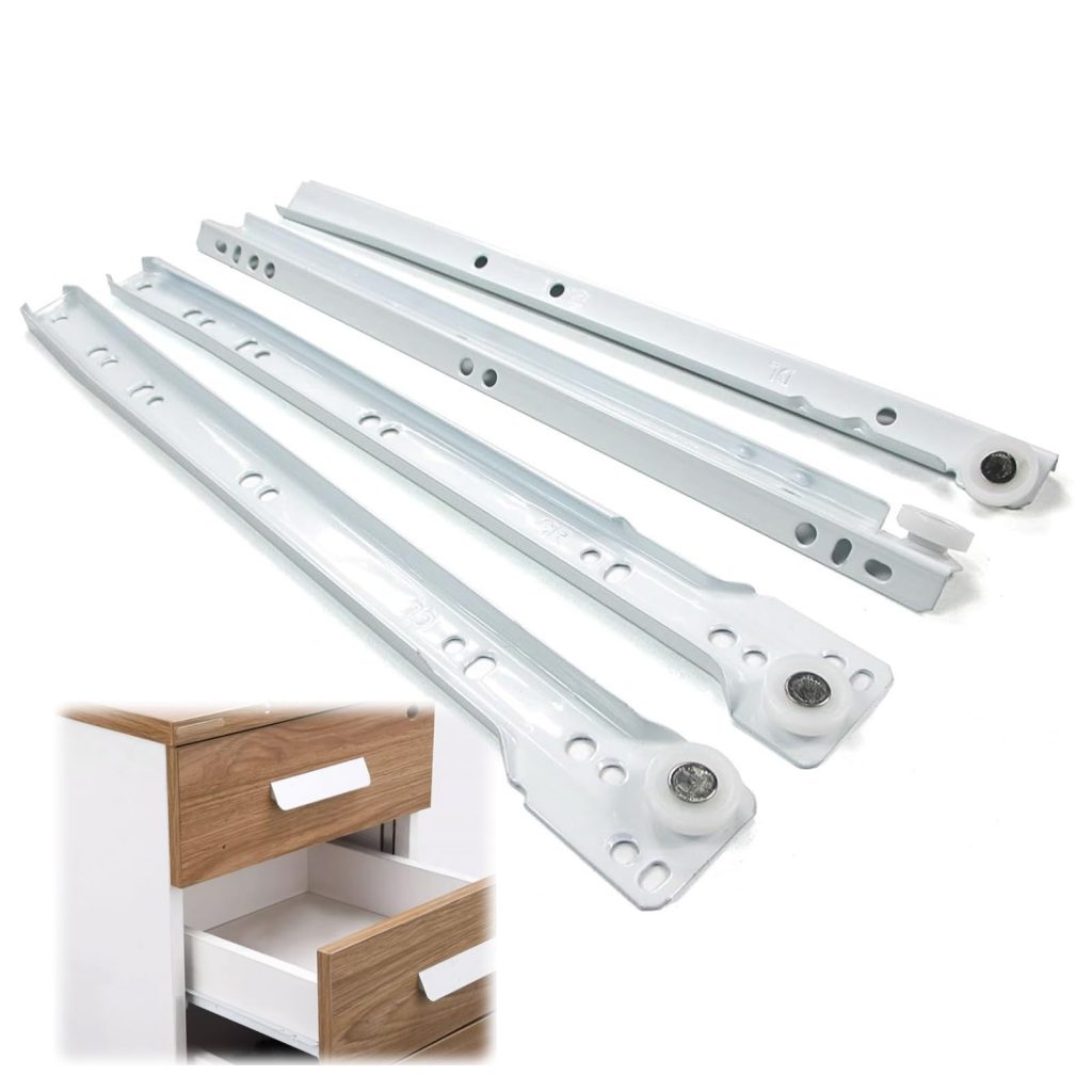 Kitchen cabinet drawer slides