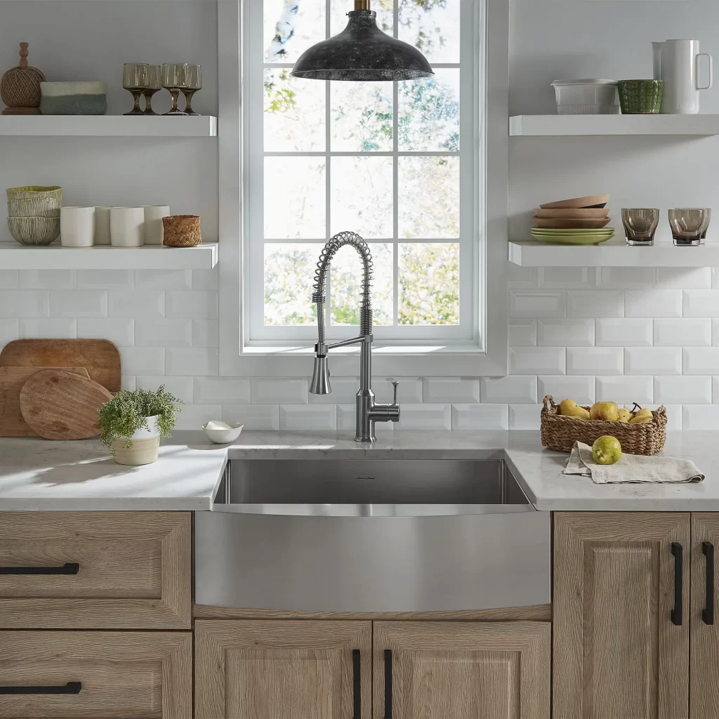 Kitchen sink with cabinet