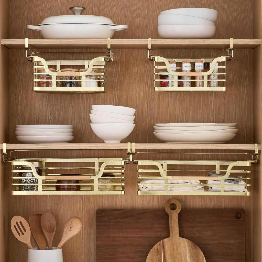 kitchen cabinet organization layout