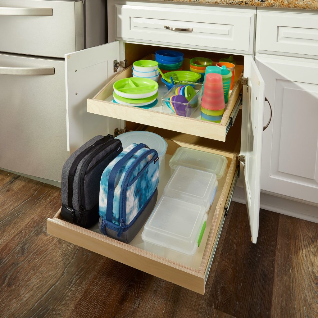 kitchen cabinet slide out shelves