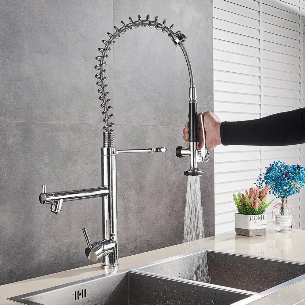 kitchen faucets with sprayer