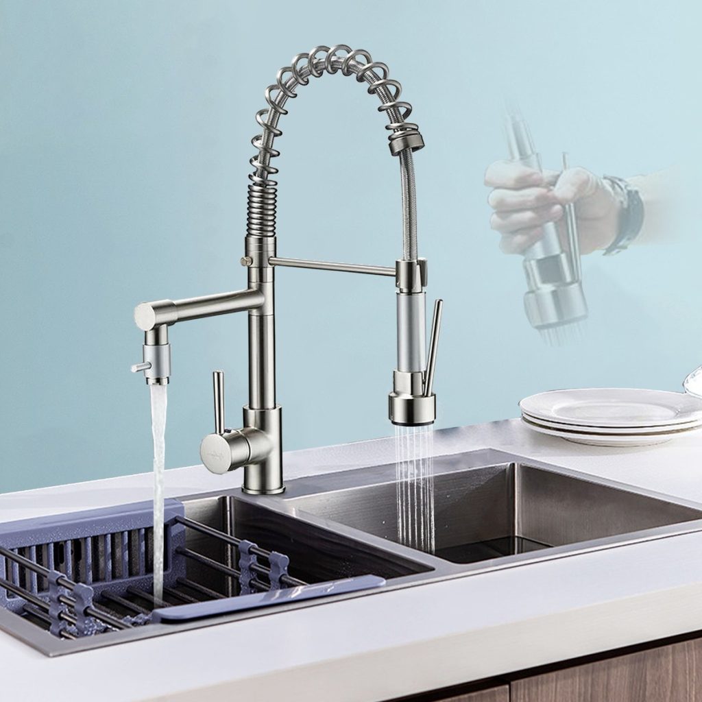 kitchen faucets with sprayer