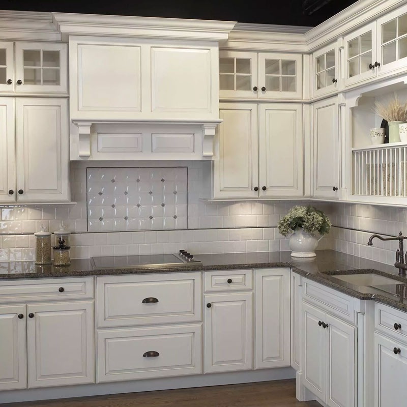 kitchen cabinet with countertop