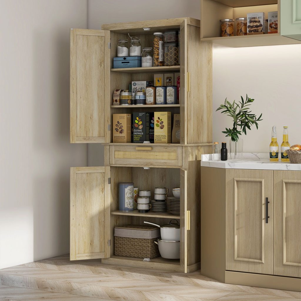 tall kitchen pantry cabinet