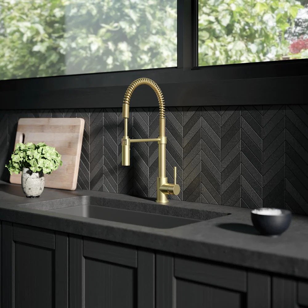 bronze kitchen faucets