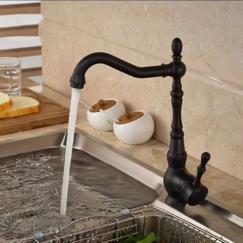 bronze kitchen faucets