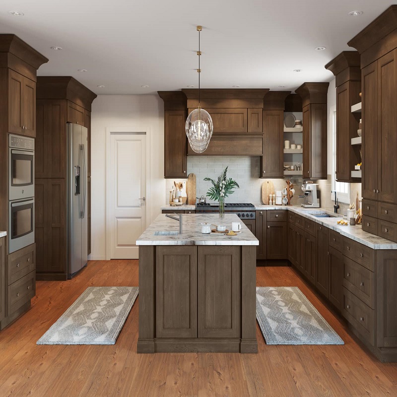 wood kitchen cabinet colors