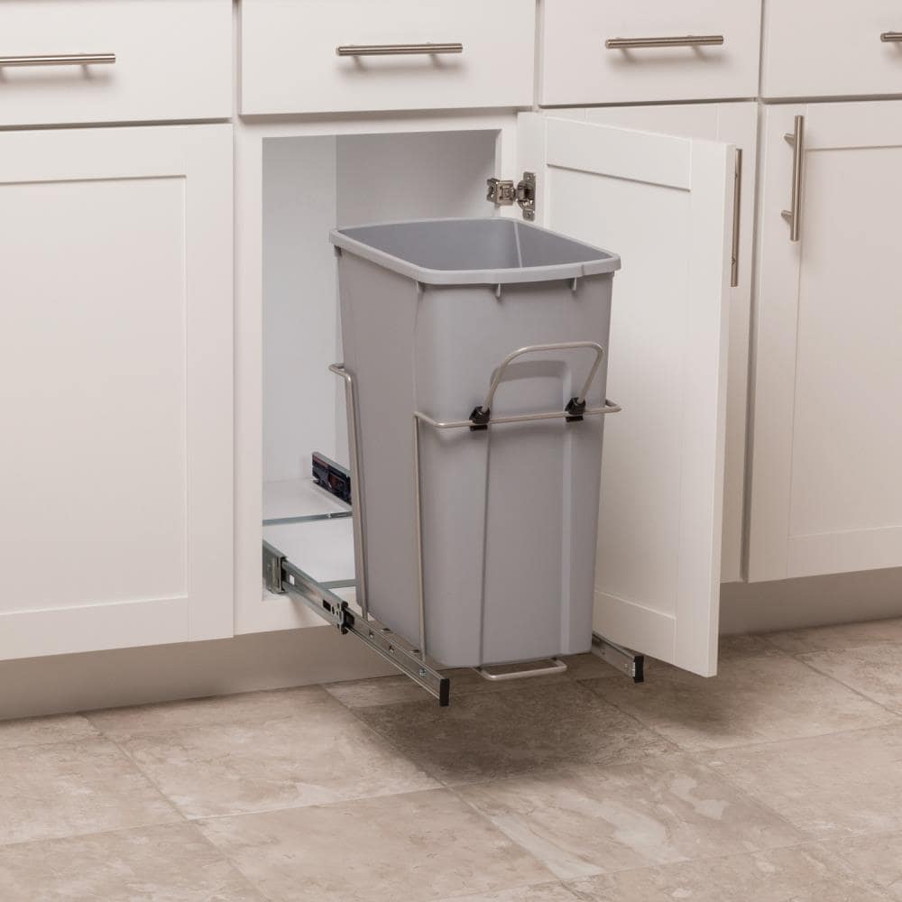 Kitchen trash cabinet