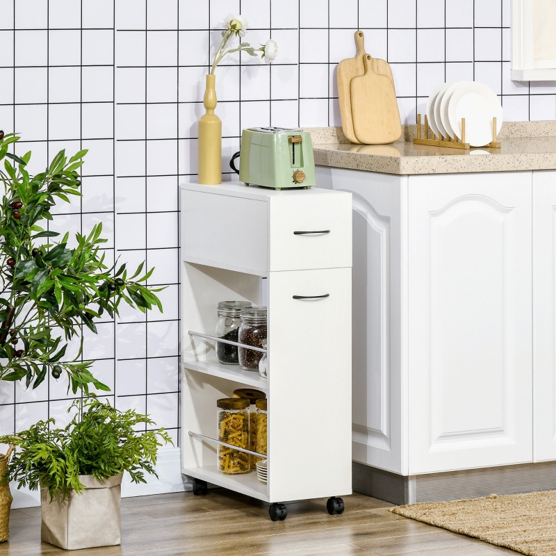 Narrow kitchen cabinet