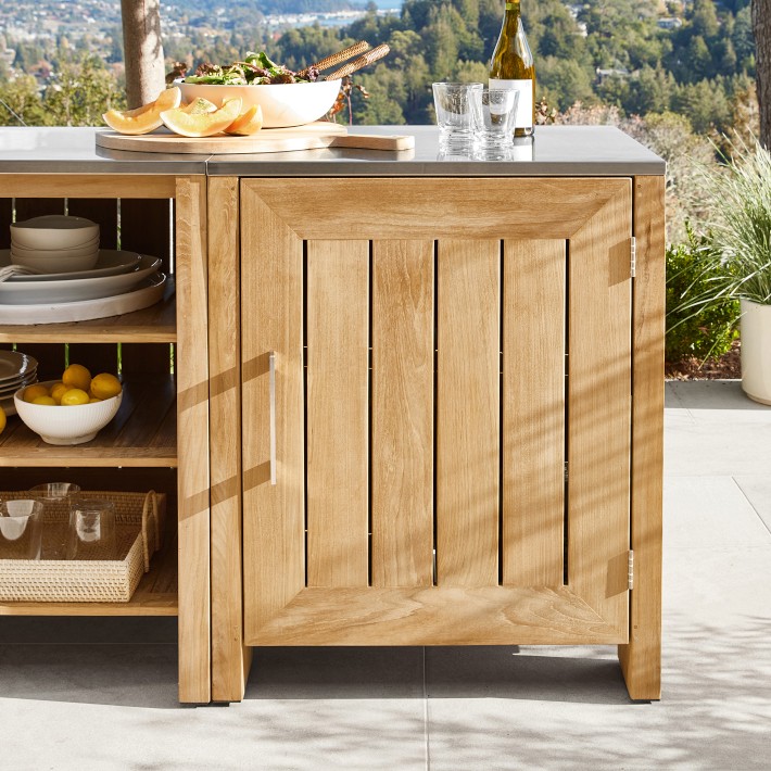 Outdoor cabinet kitchen